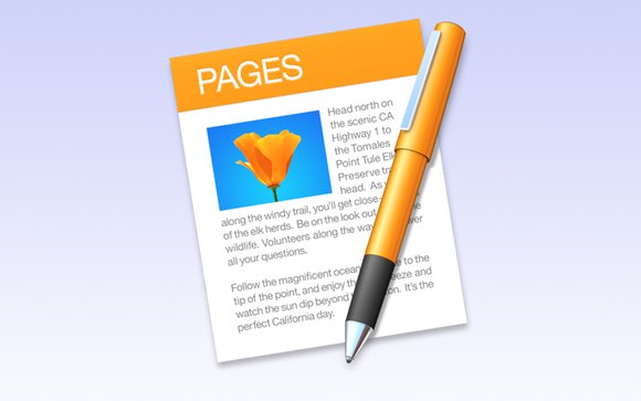Pages icon on macbook
